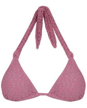 ViX Mesh Lee Tri Top - Pink