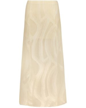 ViX Avila Long Skirt - Natural