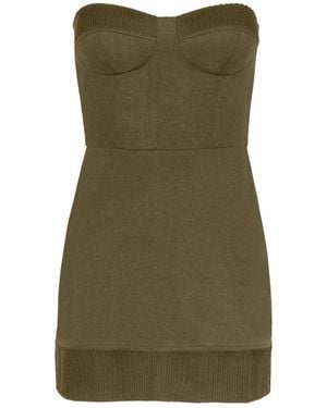ViX Mallorca Short Dress - Natural