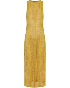 ViX Twist Long Cover Up (final Sale) - Metallic