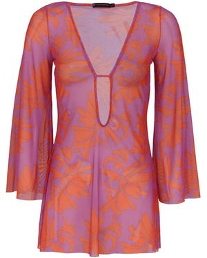 ViX Lidi Short Cover Up - Red