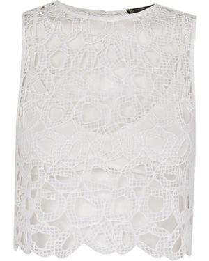 ViX Eyelet Joelle Blouse - White