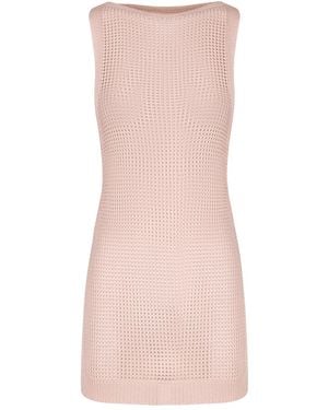 ViX Knit Erika Short Cover Up - Pink