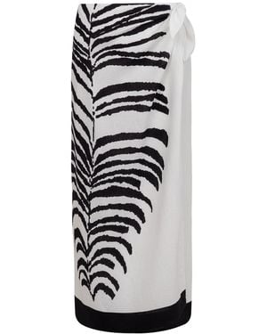 ViX Flora Pareo Skirt - White