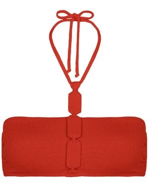 ViX Firenze Alix Bandeau Top - Red