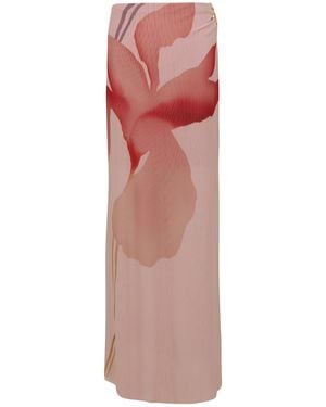 ViX Amira Detail Long Skirt - Pink