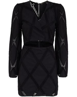 ViX Eyelet Kaira Short Dress (exchange Only) - Multicolor