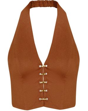 ViX Noe Halter Top - Brown