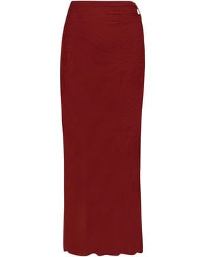 ViX Amira Detail Long Skirt - Red