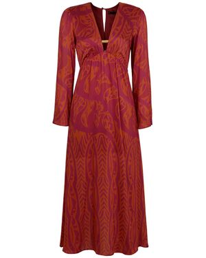 ViX Amerie Long Dress - Red