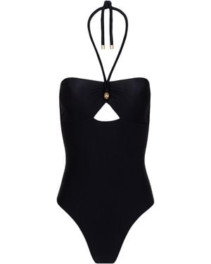 ViX Matte Meera Bandeau One Piece - Black