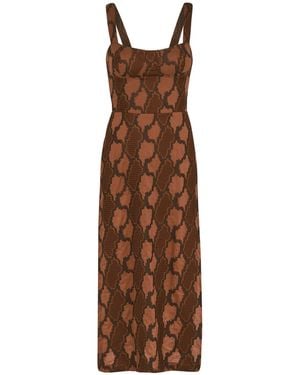 ViX Coen Midi Dress - Natural