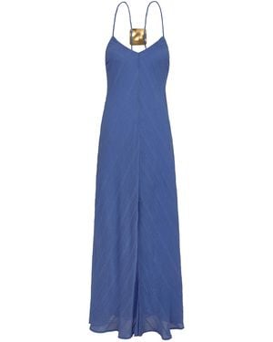 ViX Rebecca Long Dress - Blue