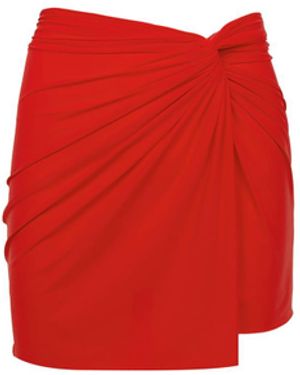 ViX Karen Mini Pareo Skirt (exchange Only) - Red