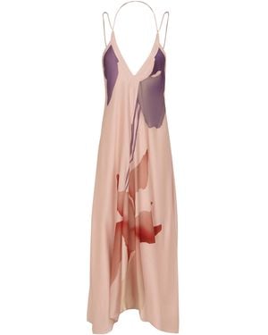 ViX Ninny Long Dress (exchange Only) - Pink