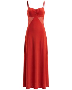 ViX Anne Midi Dress - Red