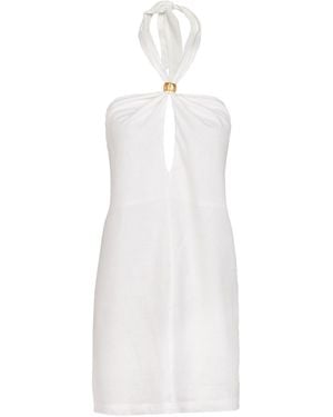 ViX Aster Short Dress - White