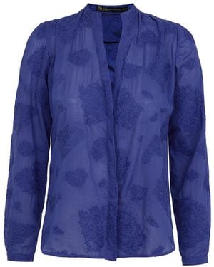 ViX Yumi Long Sleeve Blouse - Blue