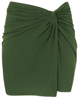 ViX Karen Mini Pareo Skirt - Natural
