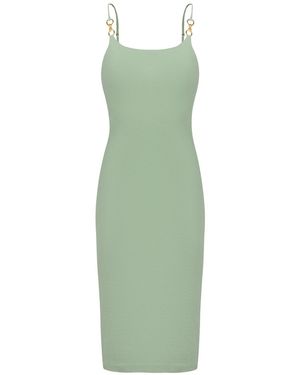 ViX Firenze Lilian Midi Dress - Green