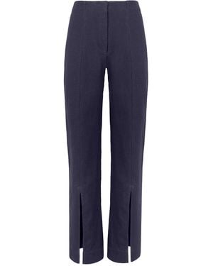 ViX Alain Split Front Pants - Blue