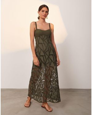 ViX Eleni Long Dress (exchange Only) - Multicolor