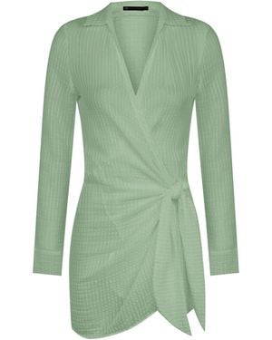 ViX Lia Short Cover Up - Green