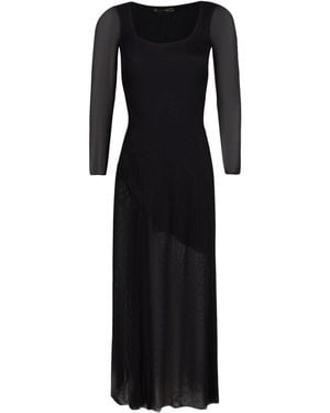 ViX Lavinia Long Dress - Black