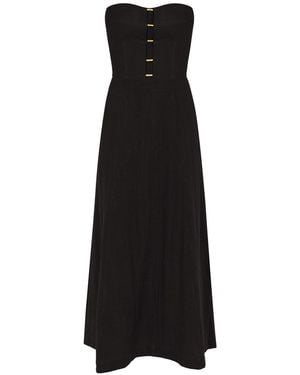 ViX Emilia Midi Dress - Black