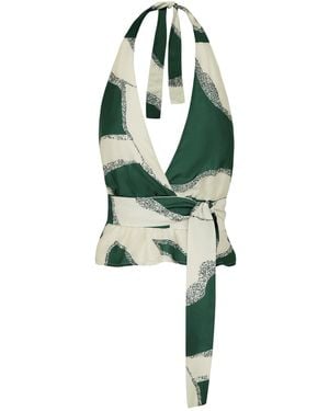 ViX Leila Halter Top - Green