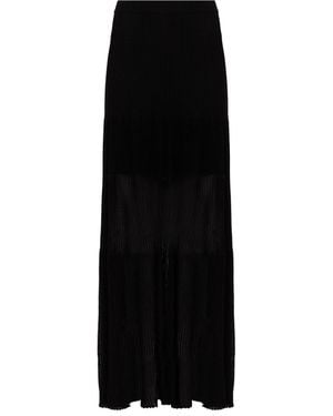 ViX Knit Maira Long Skirt - Black