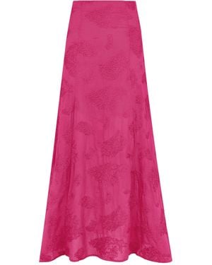 ViX Jordana Long Skirt - Pink
