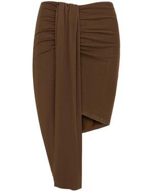 ViX Malu Midi Skirt - Brown