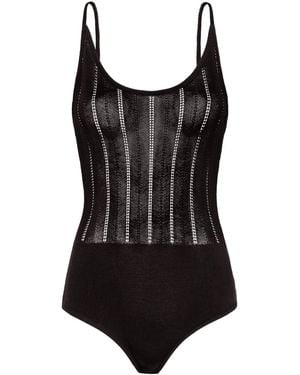 ViX Knit Elba Bodysuit - Black
