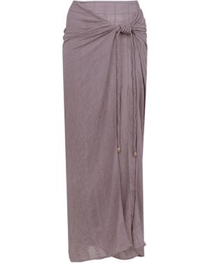 ViX Kara Midi Skirt - Purple