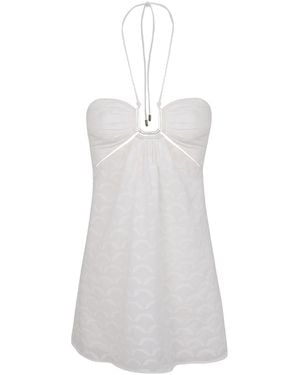 ViX Maureen Short Dress - White