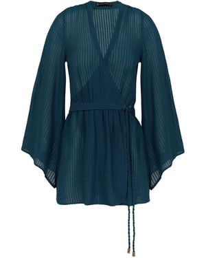 ViX Winnie Short Cover Up - Blue