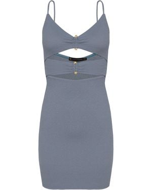 ViX Firenze Nika Short Dress - Blue
