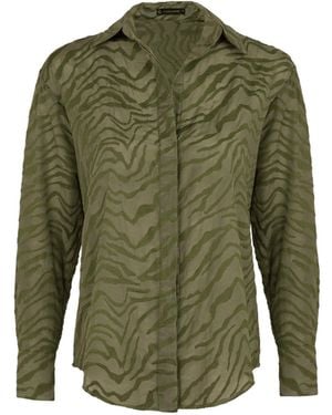 ViX Lysa Long Sleeve Blouse - Green