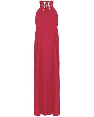 ViX Alyna Long Dress - Red