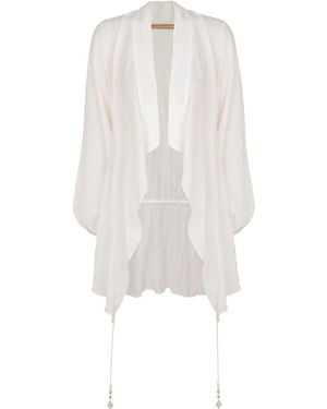 ViX Syd Short Cover Up - White