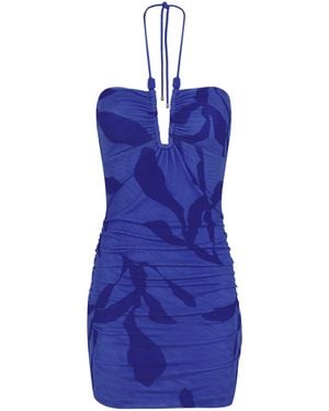 ViX Kalina Short Dress (exchange Only) - Blue