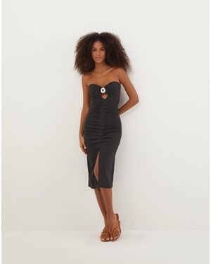 ViX Naori Midi Dress (exchange Only) - Natural