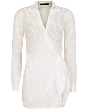 ViX Lia Short Cover Up - White