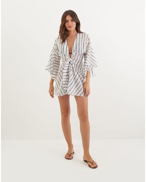 ViX Perola Short Cover Up - White