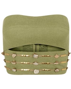 ViX Embellished Karen Top - Green