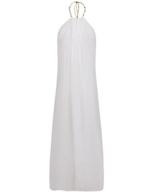 ViX Cloe Long Cover Up - Natural