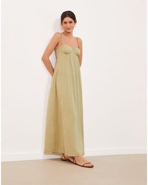 ViX Leona Detail Long Dress - White