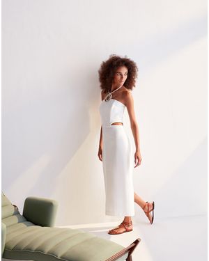 ViX Jane Long Dress - Natural
