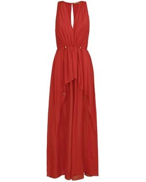 ViX Paloma Long Dress - Red